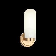 Matteo Lighting S01901AG - Capsula Aged Gold Brass Wall Sconce