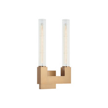 Matteo Lighting S03102AG - Odelle Aged Gold Brass Wall Sconce