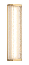 Matteo Lighting S11818AG - Aislynn Aged Gold Brass Wall Sconce