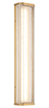 Matteo Lighting S11824AG - Aislynn Aged Gold Brass Wall Sconce