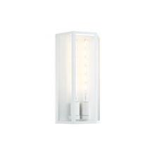 Matteo Lighting W64502WH - Creed White Wall Sconce