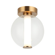 Matteo Lighting WX69611AGCL - Belange Aged Gold Brass Wall Sconce / Ceiling Mount