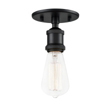 Matteo Lighting X46100BK - Bulstrode's Workshop Black Ceiling Mount