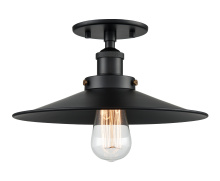 Matteo Lighting X46112BKBK - Bulstrode's Workshop Black Ceiling Mount