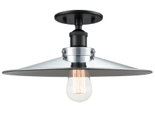Matteo Lighting X46113BKCH - Bulstrode's Workshop Black Ceiling Mount