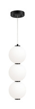Matteo Lighting C82431OB - Dango Oxidized Black Pendant