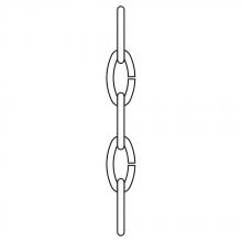 Generation Lighting 9116-710 - Decorative Chain in Burnt Sienna Finish