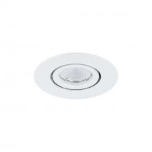 WAC Canada R2BRA-NCS-WT - Ocular 2.0 5CCT Round Adjustable Trim and Remodel Housing with New Construction Frame-In Kit and D