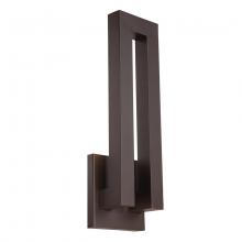 Modern Forms Canada WS-W1724-BZ - Forq Outdoor Wall Sconce Light