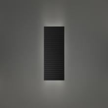 Modern Forms Canada WS-W76516-40-BK - Pillar Outdoor Wall Sconce Light