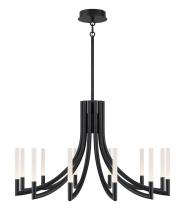 Eurofase 49011-036 - Olette-Chandelier-12Lt-36In-BK-Fr
