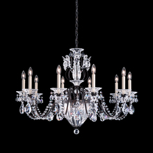 Schonbek 1870 1260N-48R - Bagatelle 13 Light 120V Chandelier in Antique Silver with Radiance Crystal