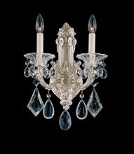 Schonbek 1870 5070-83 - La Scala 2 Light 120V Wall Sconce in Florentine Bronze with Heritage Handcut Crystal