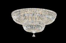 Schonbek 1870 5895-211O - Petit Crystal Deluxe 13 Light 120V Semi-Flush Mount in Aurelia with Optic Crystal
