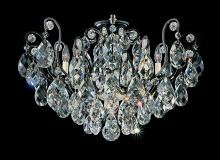 Schonbek 1870 3785-26S - Renaissance 8 Light 120V Semi-Flush Mount in French Gold with Crystals from Swarovski®