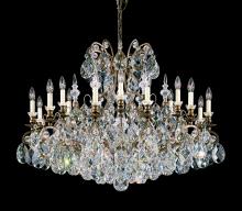 Schonbek 1870 3792-51S - Renaissance 19 Light 120V Chandelier in Black with Crystals from Swarovski®