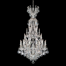 Schonbek 1870 3783-51S - Renaissance 25 Light 120V Chandelier in Black with Crystals from Swarovski®