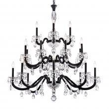 Schonbek 1870 S8620N-76R - San Marco 20 Light 120V Chandelier in Heirloom Bronze with Radiance Crystal