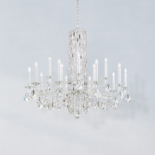 Schonbek 1870 RS83151N-22R - Siena 15 Light 120V Chandelier in Heirloom Gold with Radiance Crystal