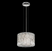 Schonbek 1870 RS8345N-06S - Sarella 8 Light 120V Mini Pendant in White with Clear Crystals from Swarovski