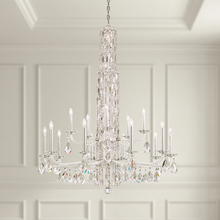 Schonbek 1870 RS84151N-48R - Siena 17 Light 120V Chandelier in Antique Silver with Radiance Crystal