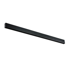 Kendal MS1S-CF-BLK - MAGNA Black 1 Meter surface / pendant mount magnetic channel with Center Feed