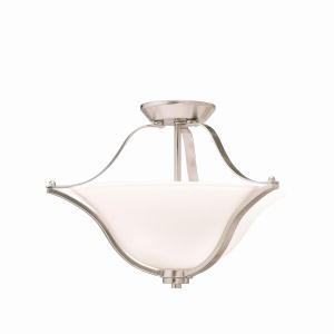 Langford™ 2 Light Semi Flush Brushed Nickel