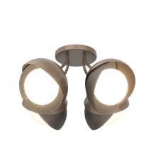Hubbardton Forge - Canada 121376-SKT-05-14-GG0711 - Brooklyn 4-Light Double Shade Semi-Flush