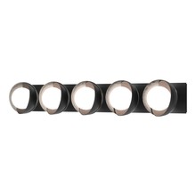 Hubbardton Forge - Canada 201379-SKT-10-85-GG0711 - Brooklyn 5-Light Straight Double Shade Bath Sconce