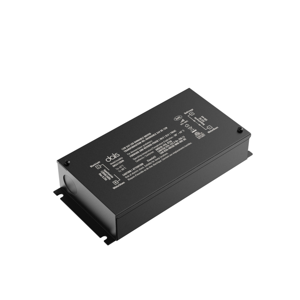 12W 24V Dimmable hardwired driver, one output
