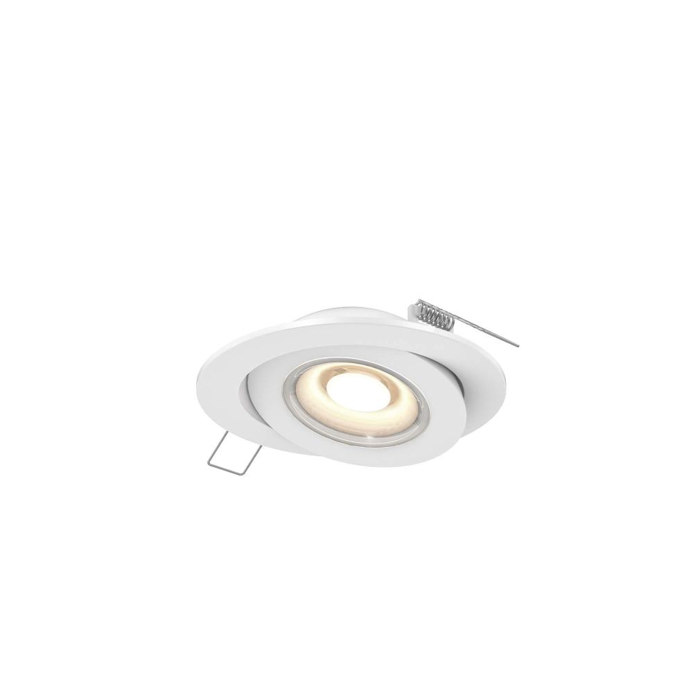 4? RGB+CCT Smart Flat Gimbal Recessed Light Pro